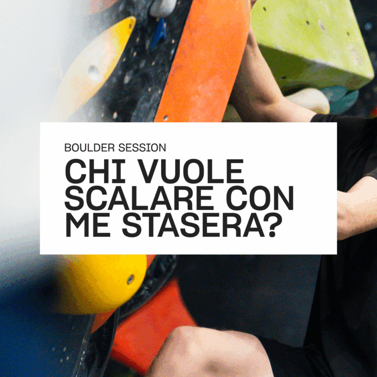 Chi vuole scalare con me stasera?