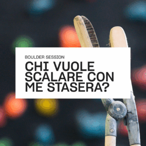 Chi vuole scalare con me stasera?