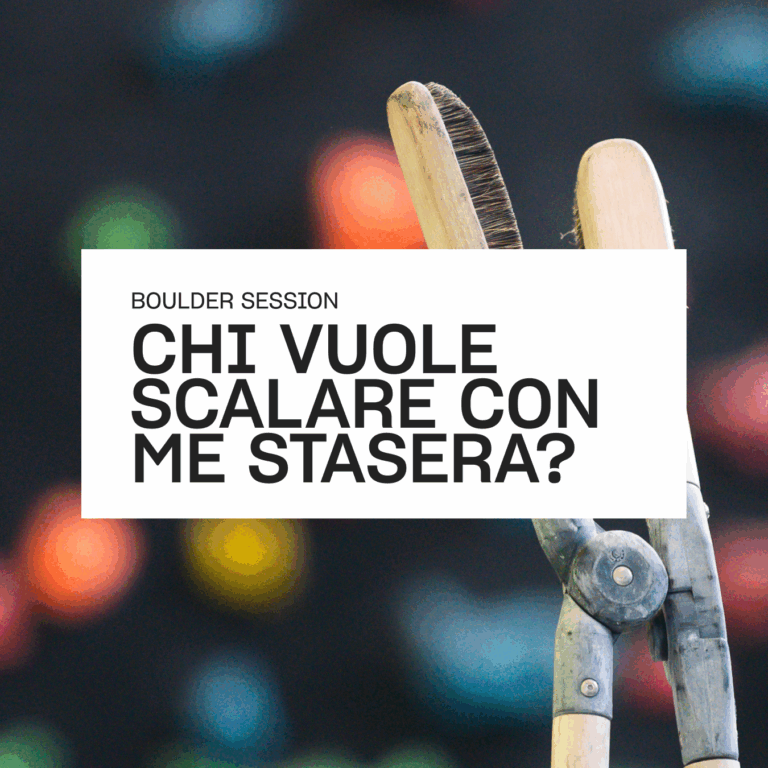 Chi vuole scalare con me stasera?